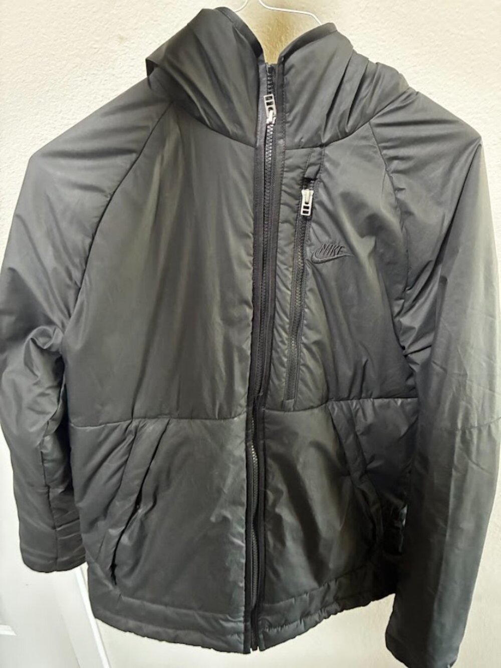 Black winter coat